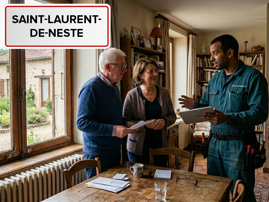 Installation de pompe à chaleur à Saint-Laurent-de-Neste (65150) dans les Hautes-Pyrénées